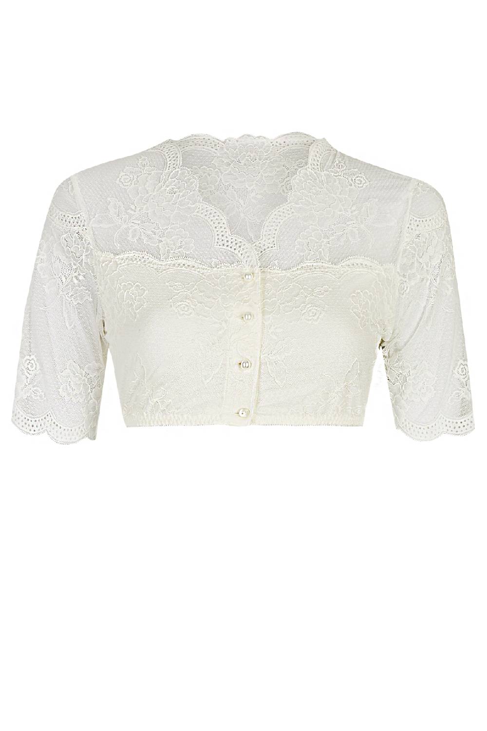 Nina Von C. Dirndl-Bluse Julia, halbarm Letzte 3 Tage