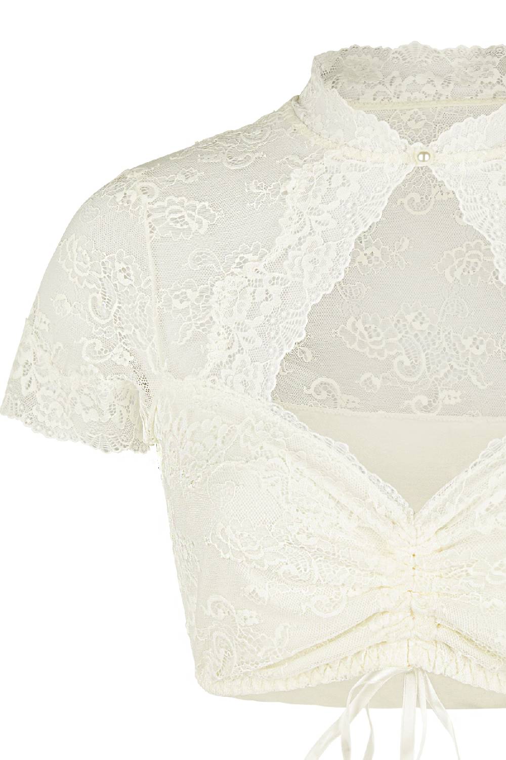 Nina Von C. Dirndl-Bluse Giulia, kurzarm Nur für heute