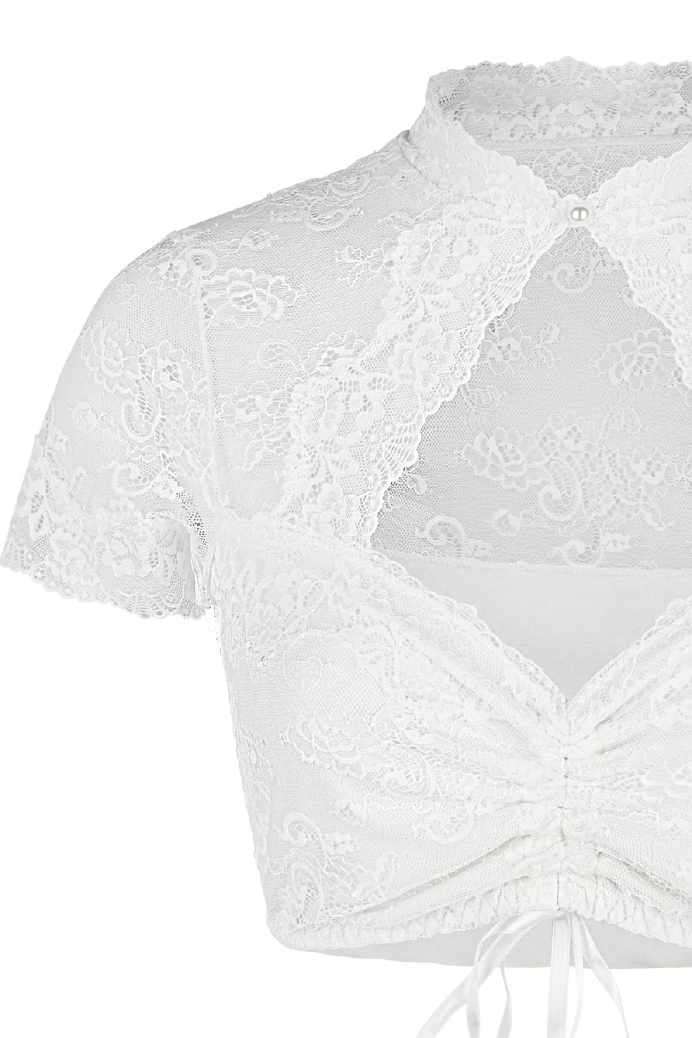 Nina Von C. Dirndl-Bluse Giulia, kurzarm Sonderangebot der Fabrik