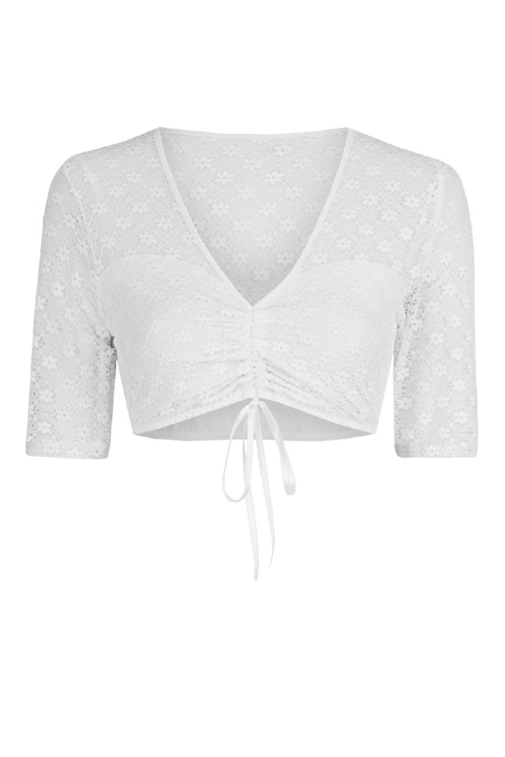 Nina Von C. Dirndl Bluse, halbarm Großer Ausverkauf