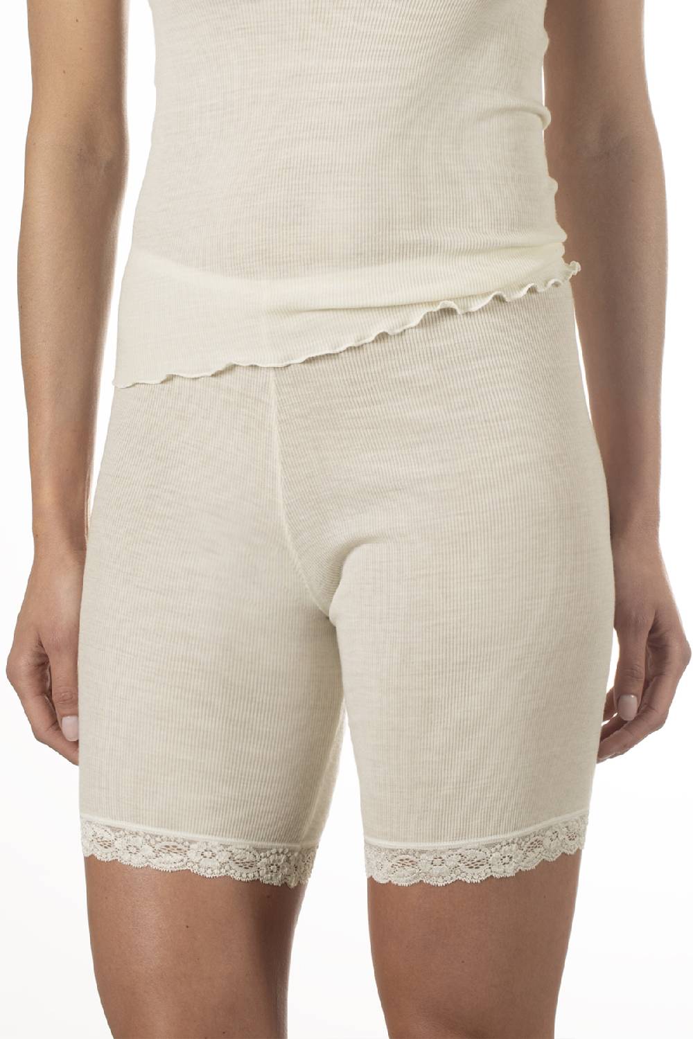 Nina Von C. Long Pants, WOOL SILK
