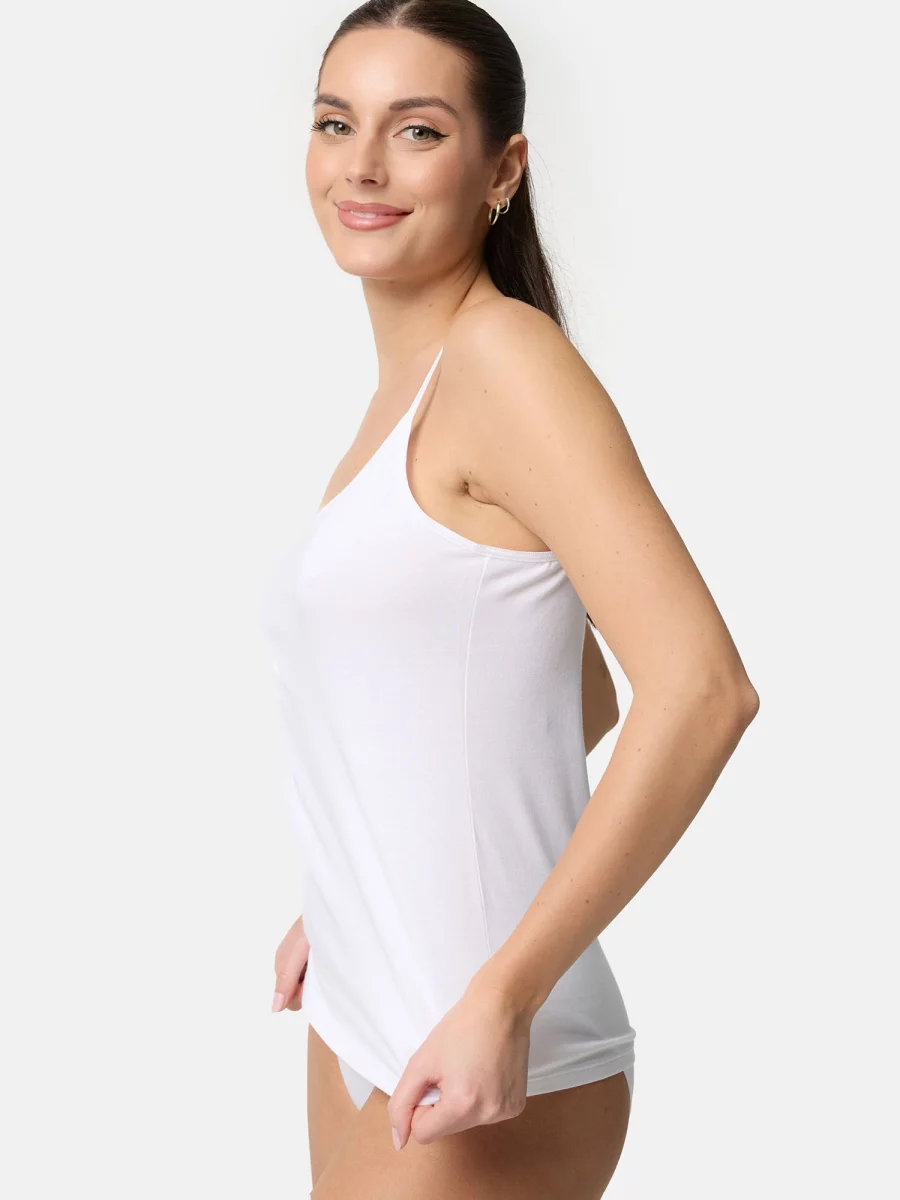 Nur Die Unterhemd Damen - weiß - Größe 44-46 Fabrik Onlineshop