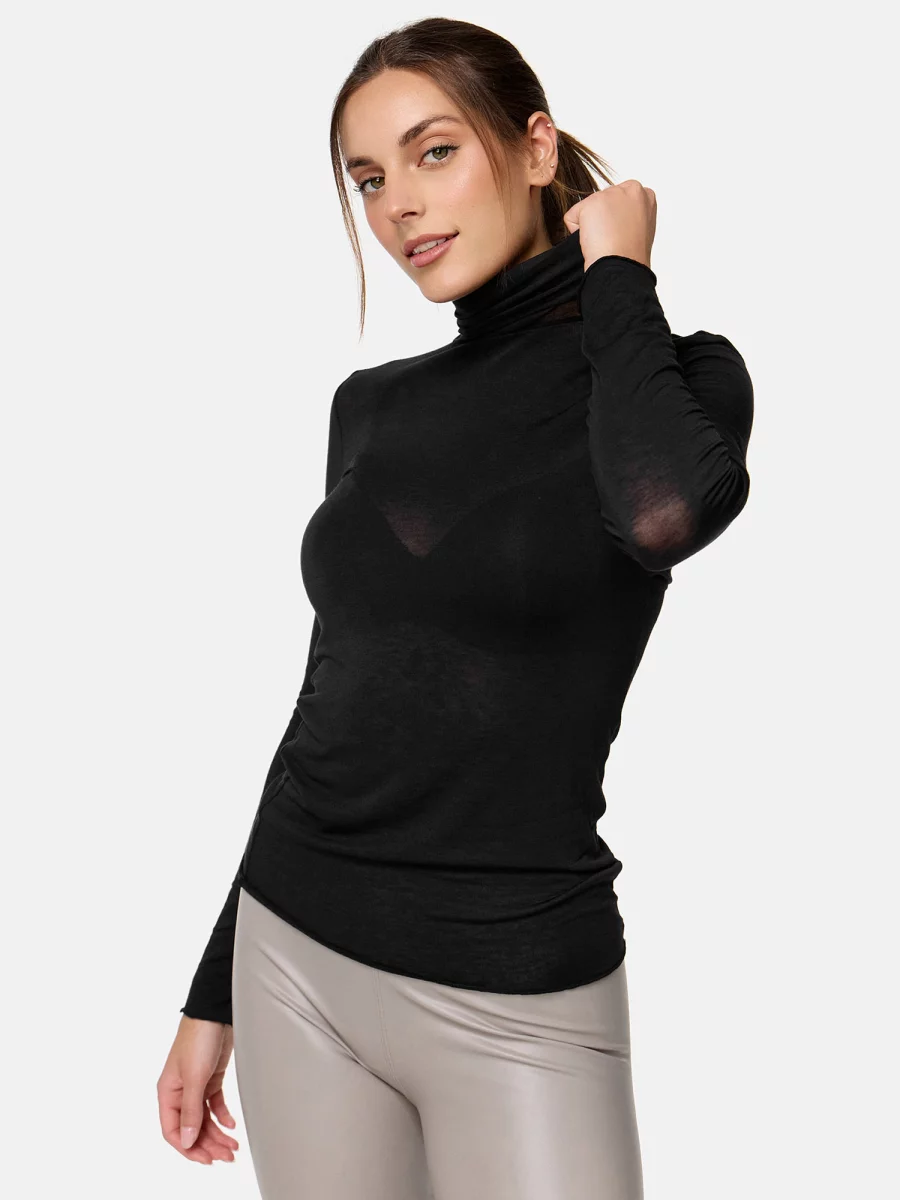 Nur Die Longsleeve High Neck Sonderangebot