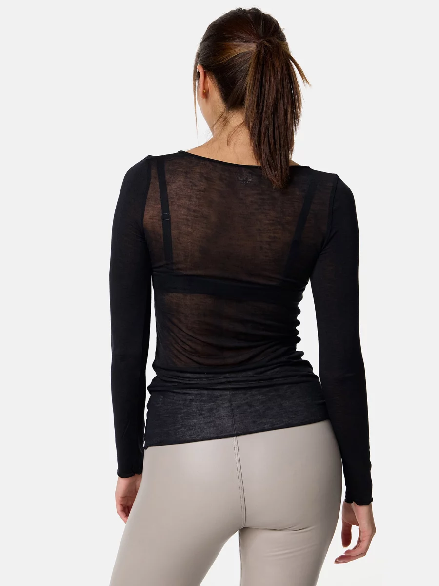 Nur Die Longsleeve Wide Neck Flash Sale