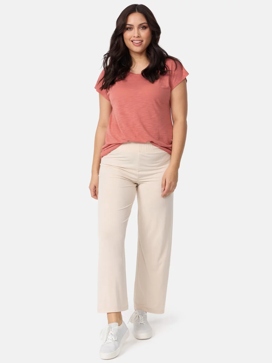 Nur Die Lounge Hose - Relax & Go - hellbeige - Größe 40-42 Preisnachlass