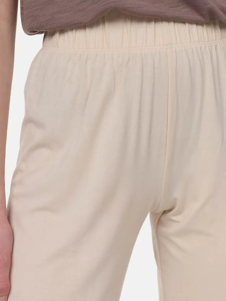 Nur Die Lounge Hose - Relax & Go - hellbeige - Größe 40-42 Preisnachlass