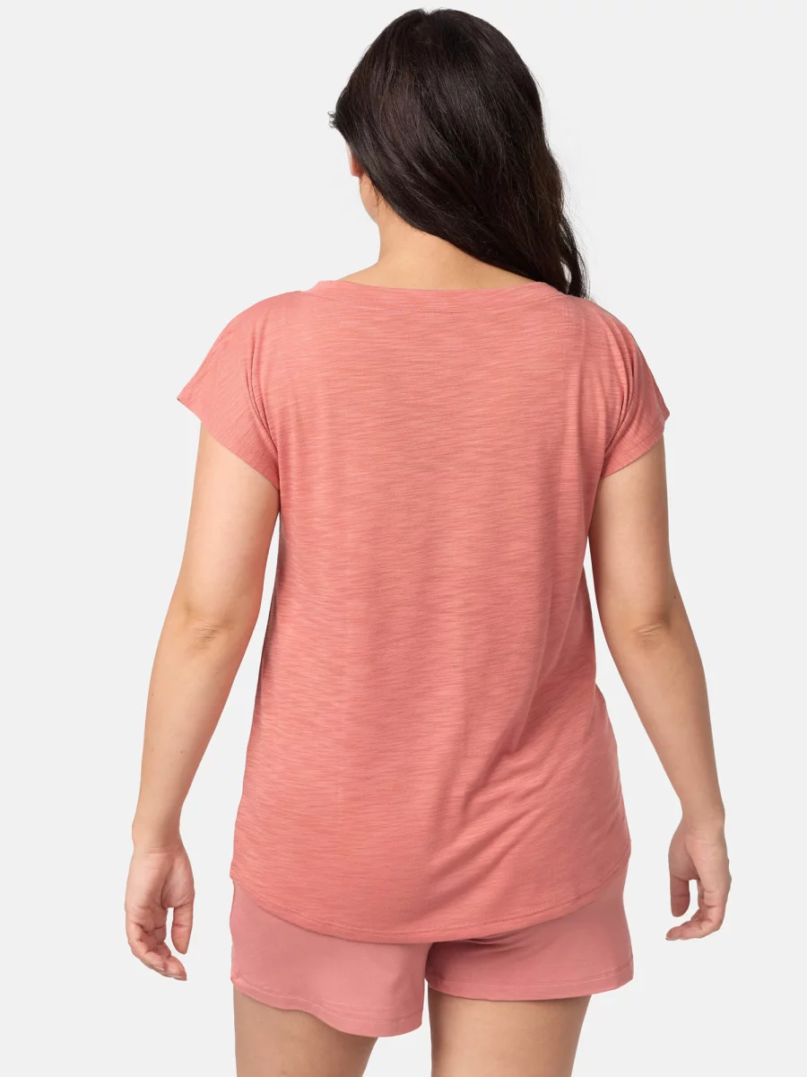 Nur Die U-Boot Shirt - Relax & Go - marsala - S Valentinstagsangebot