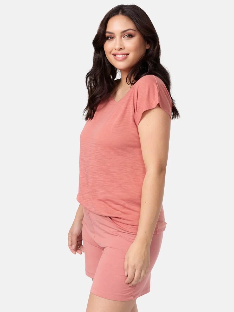 Nur Die U-Boot Shirt - Relax & Go - marsala - S Valentinstagsangebot