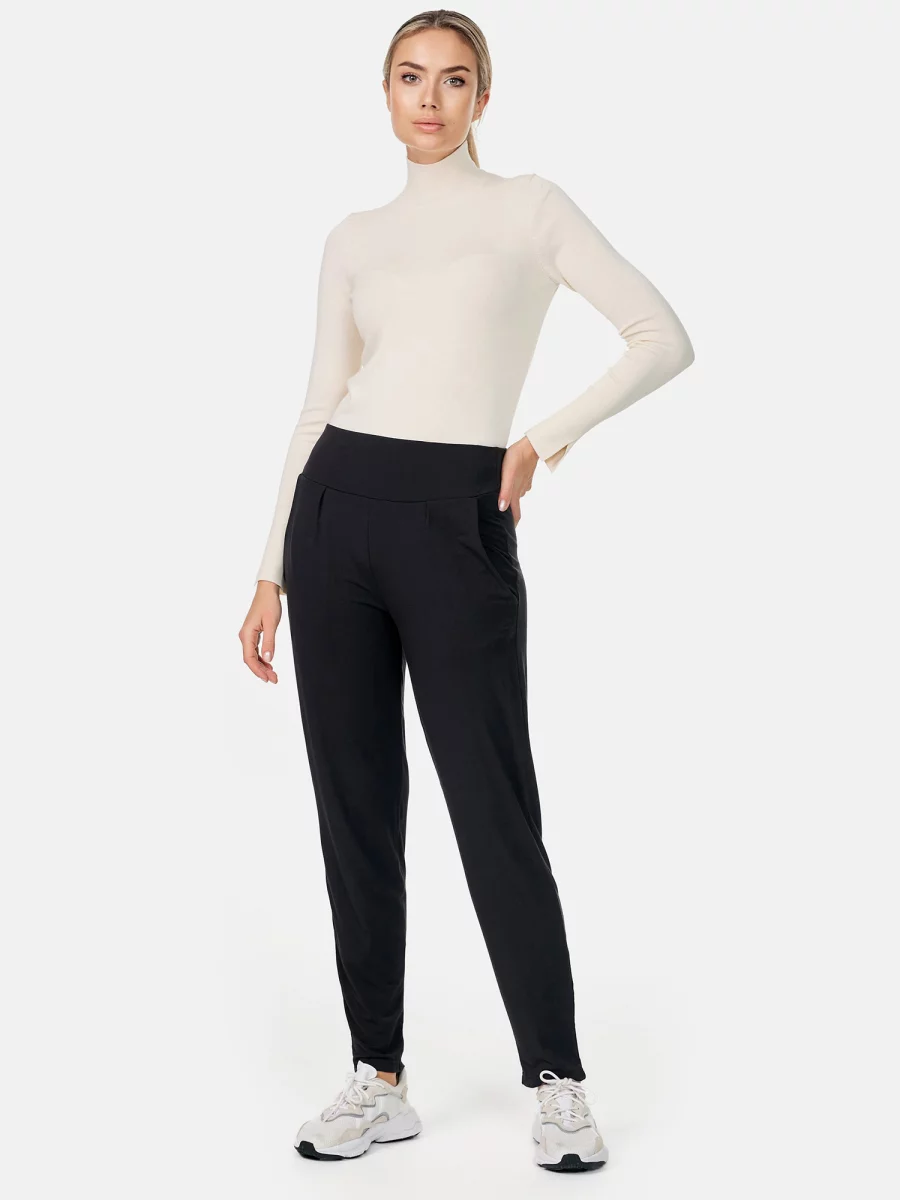 Nur Die Bambus Relax-Hose - Relax & Go - schwarz - Größe 40-42 Online Outlet