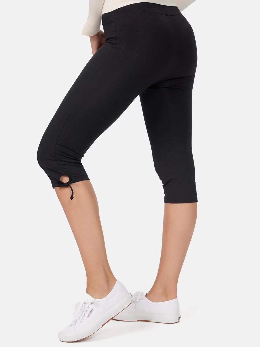 Nur Die Baumwoll Capri - Relax & Go - schwarz - Größe 36-38 Große Rabatte