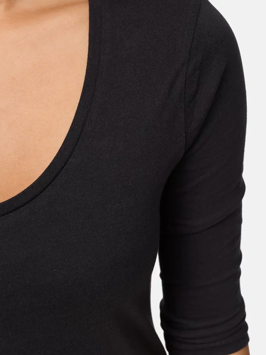 Nur Die Long-Shirt - Relax & Go - schwarz - Größe 48-50 Neuheiten