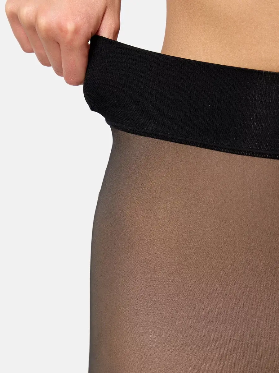 Nur Die Strumpfhose Warm & Transparent strapazierfähig 80 DEN Print - Herzdesign - Größe 40-44 Wochenangebot