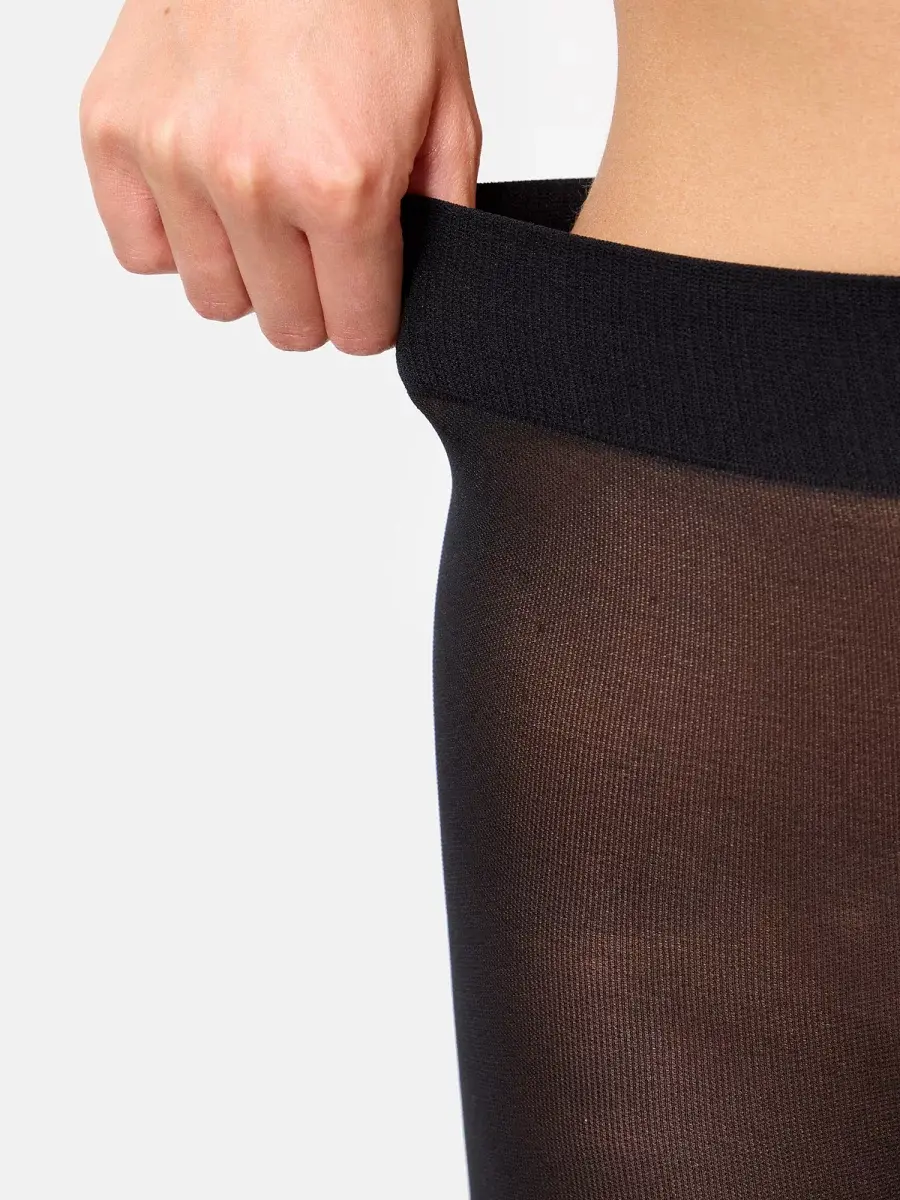 Nur Die Strumpfhose Glitzer 25 DEN - schwarz - Größe 42-44 Letzte 2 Tage