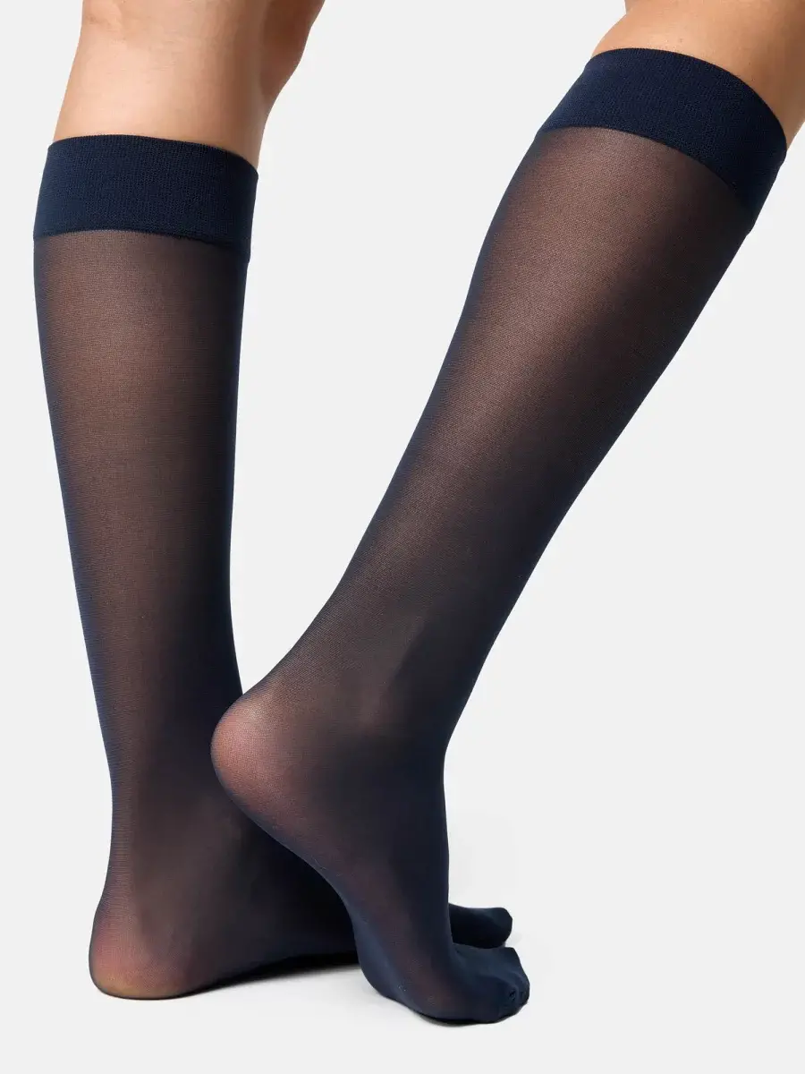 Nur Die Knie Fit in Form - dunkelblau - Größe one size Vierteljährliche Förderung