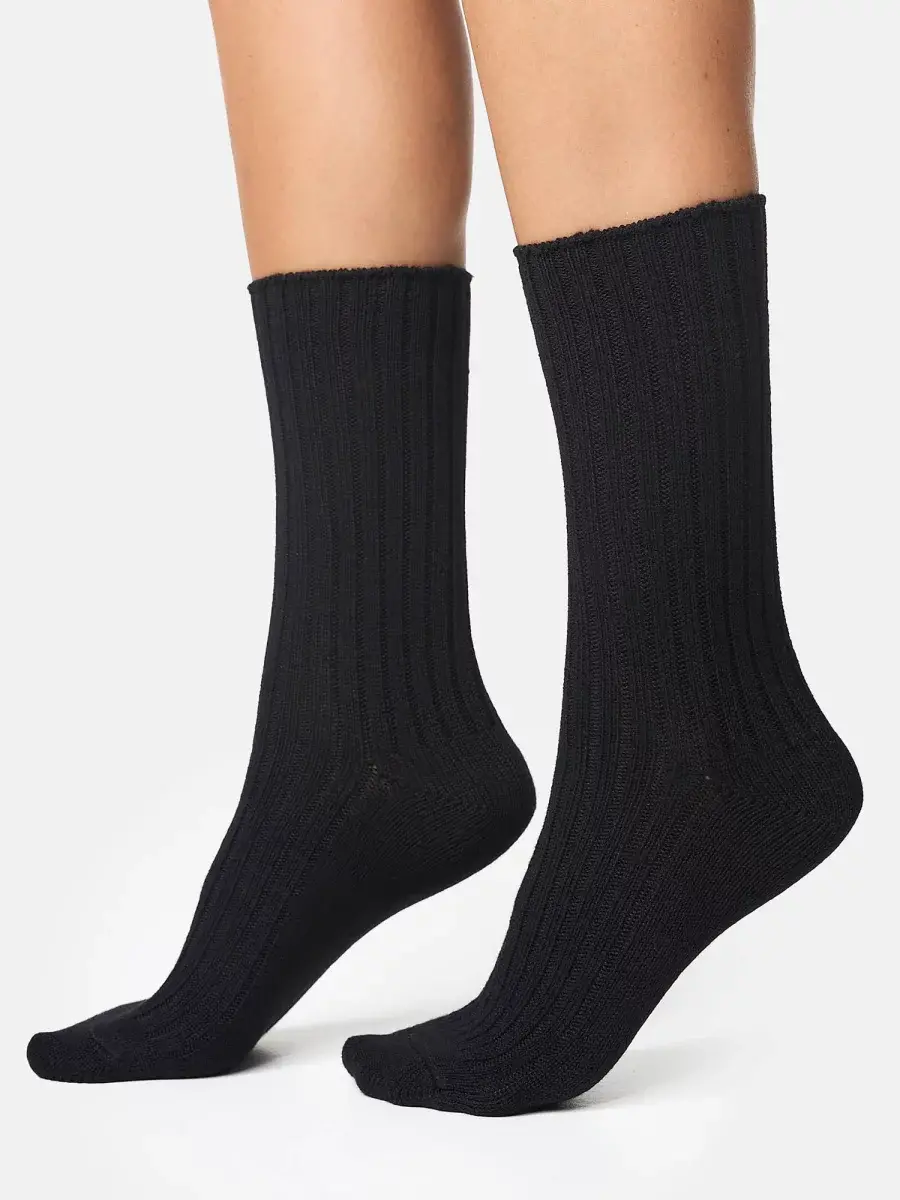 Nur Die Bambus¹ Boots Socke - schwarz - Größe 35-38 Super Rabatt