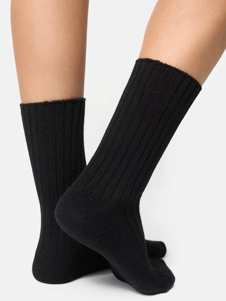 Nur Die Bambus¹ Boots Socke - schwarz - Größe 35-38 Super Rabatt