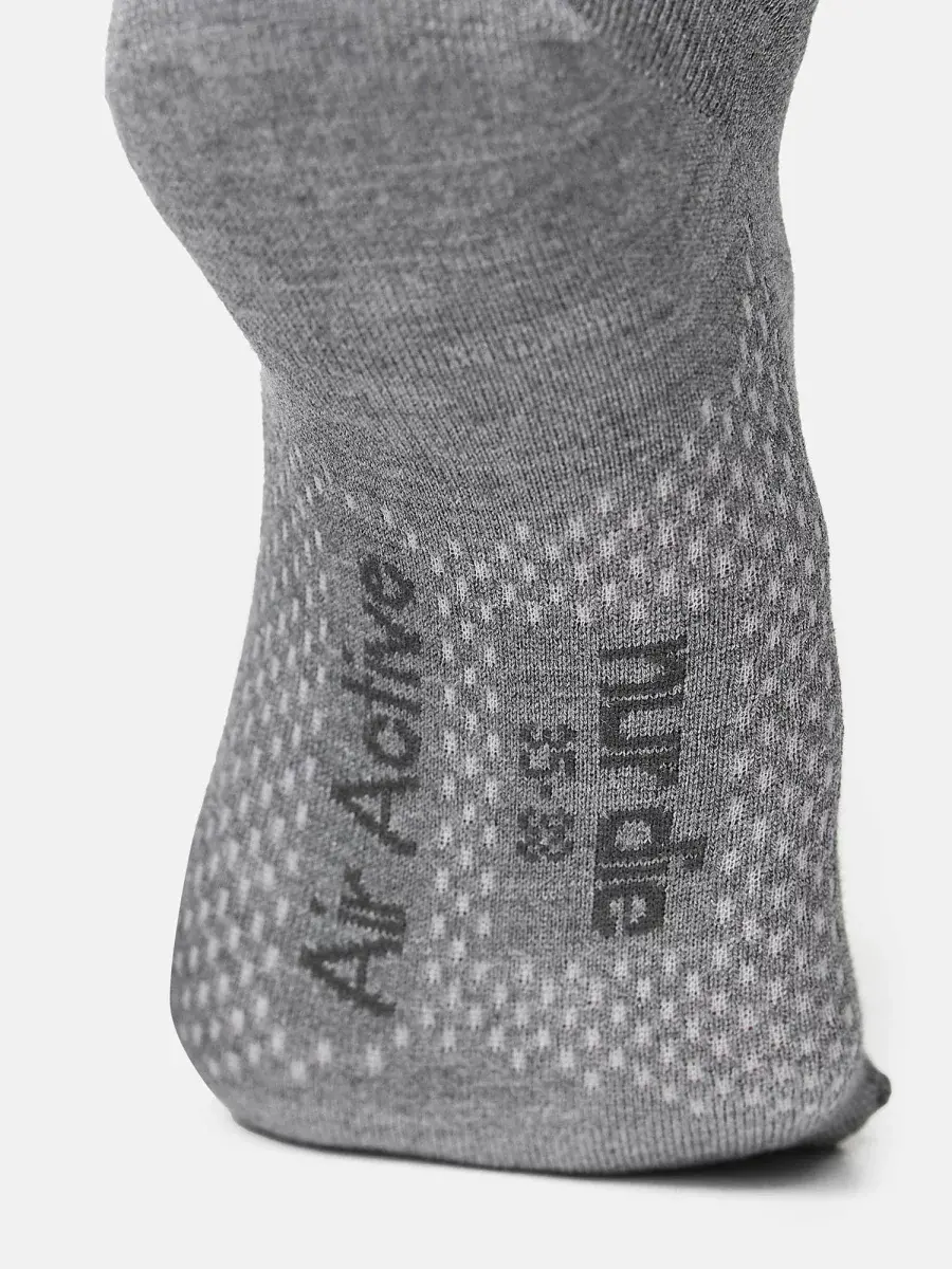 Nur Die 5-Pack Sneakersocken Bambus¹ - hellgraumelange - Größe 39-42 im Angebot