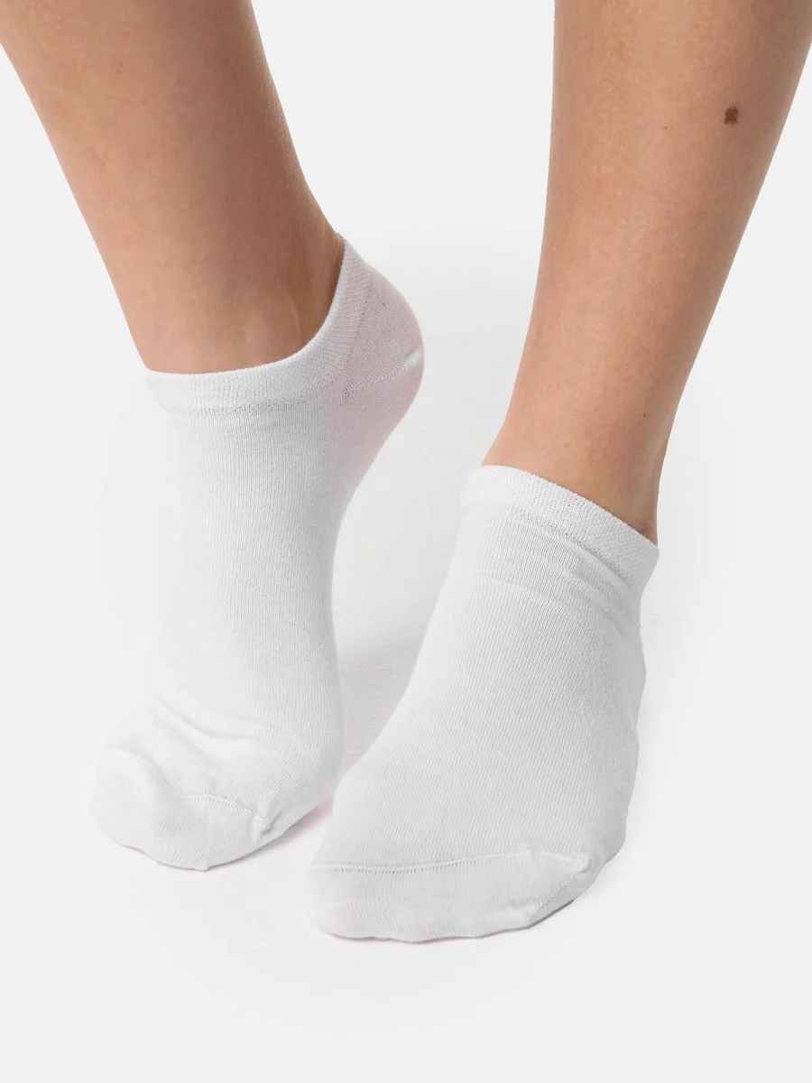 Nur Die Bio Baumwolle GOTS Sneaker 2er Pack - weiß - Größe 39-42