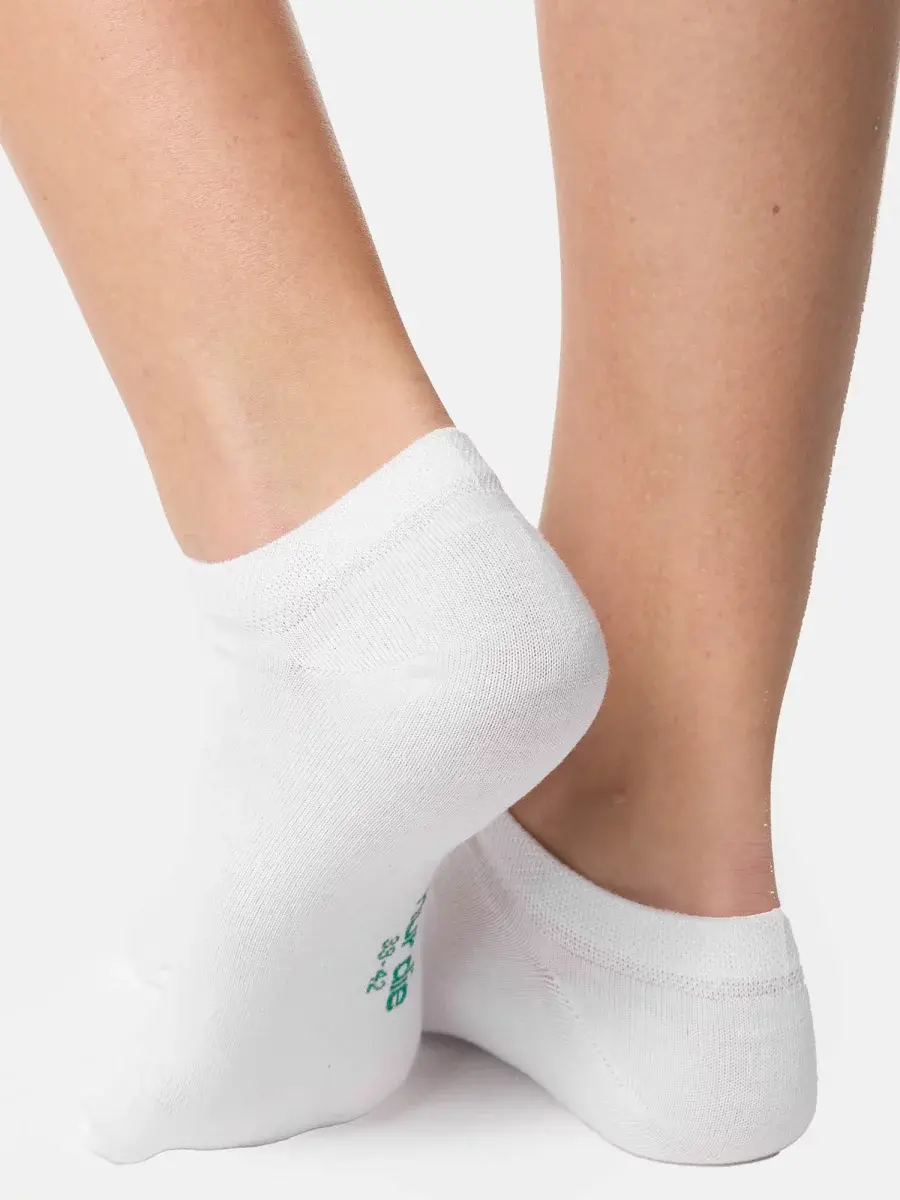 Nur Die Bio Baumwolle GOTS Sneaker 2er Pack - weiß - Größe 39-42 Limitierter Zeitrabatt
