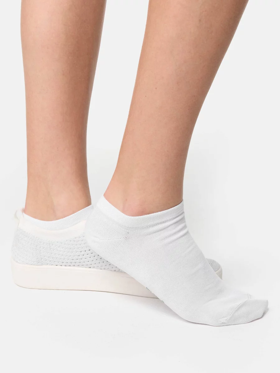 Nur Die Bio Baumwolle GOTS Sneaker 2er Pack - weiß - Größe 39-42 Limitierter Zeitrabatt