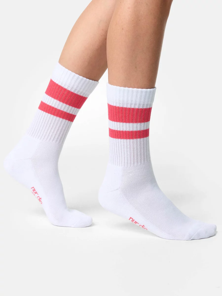 Nur Die 12-Pack Sport Socken - mix weiß - Größe 39 - 42 Valentinstagsangebot