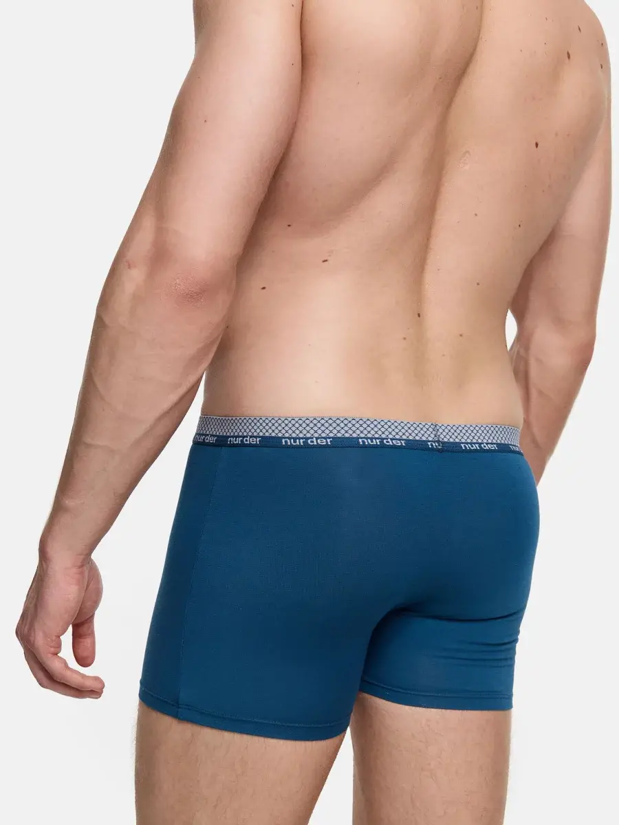 Nur Die Boxershorts Modal-Cotton - petrolblau - Größe 7 | XL | 54 Exklusive Angebote