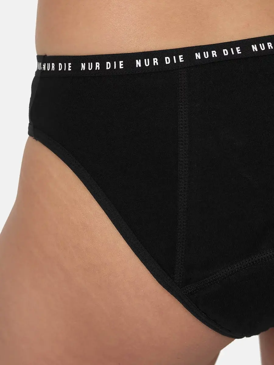 Nur Die Periodenunterwäsche Alles Geregelt Slip extrastark - schwarz - Größe 32-34 Saisonale Angebote