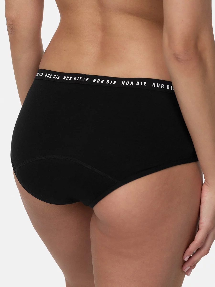 Nur Die Periodenunterwäsche Alles Geregelt Panty mittelstark - schwarz - Größe 44-46