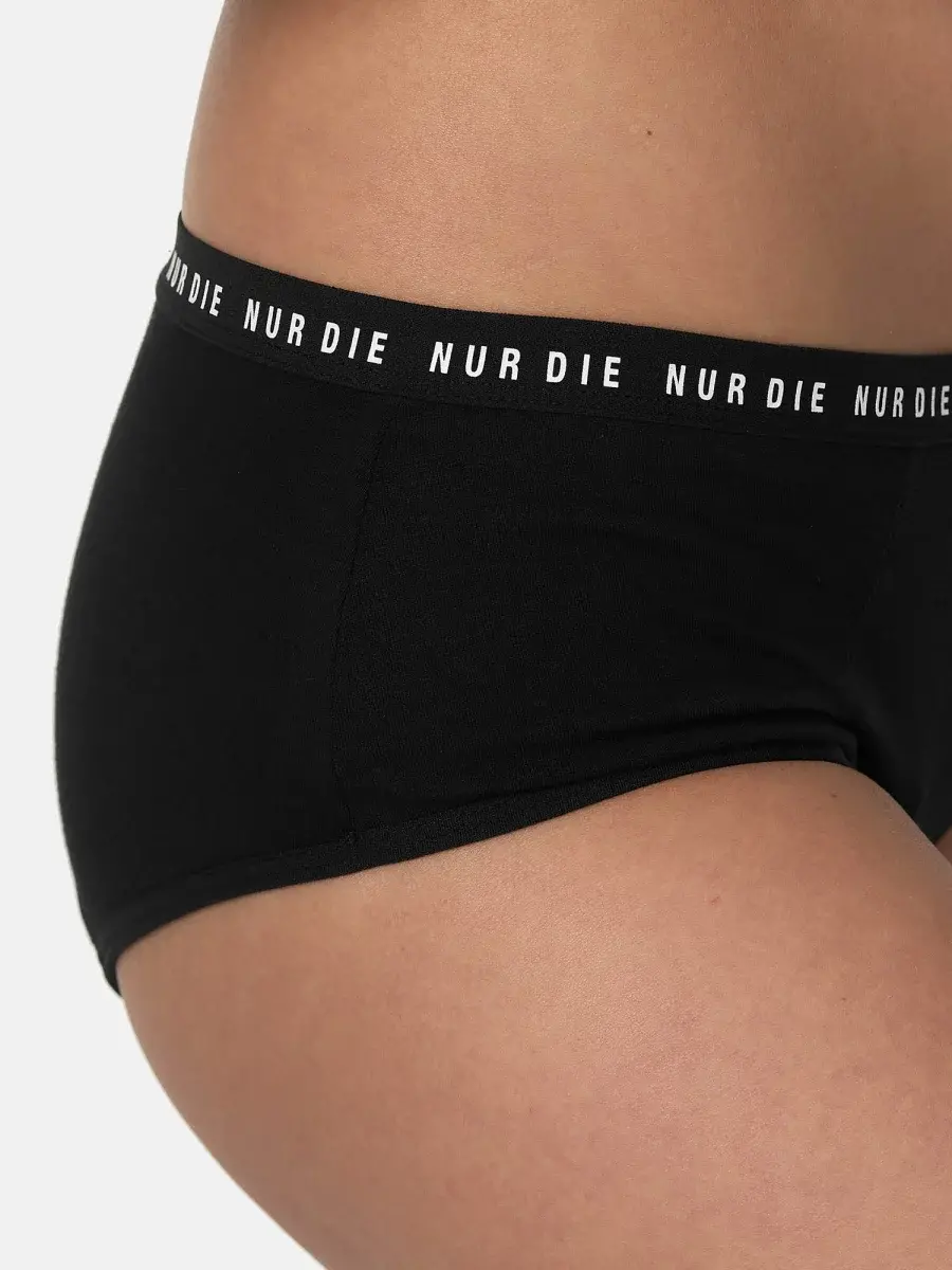 Nur Die Periodenunterwäsche Alles Geregelt Panty mittelstark - schwarz - Größe 44-46 Kauf eins, bekomm eins gratis