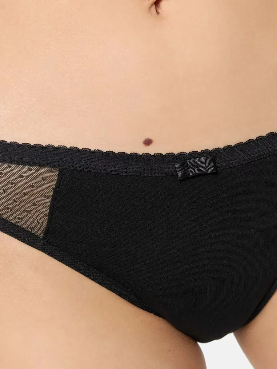 Nur Die Alles Geregelt Slip mit Spitze mittelstark - schwarz - Größe 32-34 Tägliche Deals