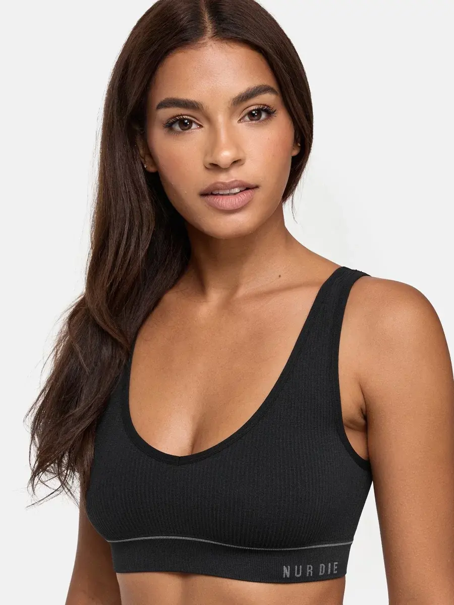 Nur Die Bustier 2-Pack Retro - schwarz - Größe 46-48 Zeitbegrenzte Promotion