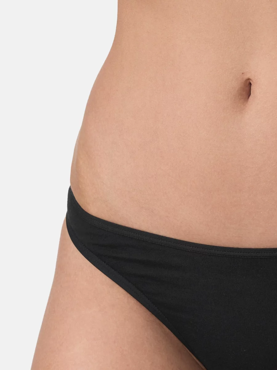 Nur Die String 5er Pack Basic - schwarz - Größe 44-46 Bis zu 65% Rabatt