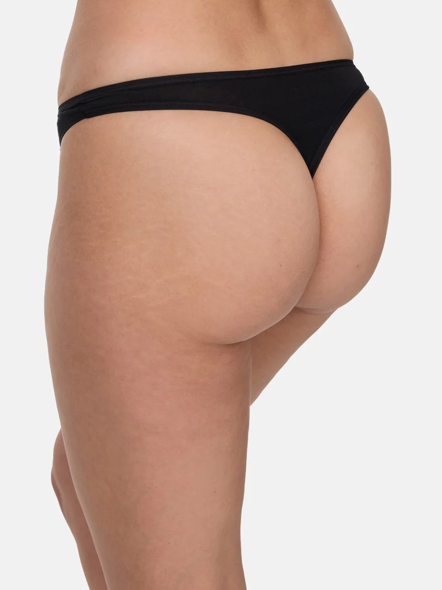 Nur Die String 5er Pack Basic - schwarz - Größe 44-46 Bis zu 65% Rabatt