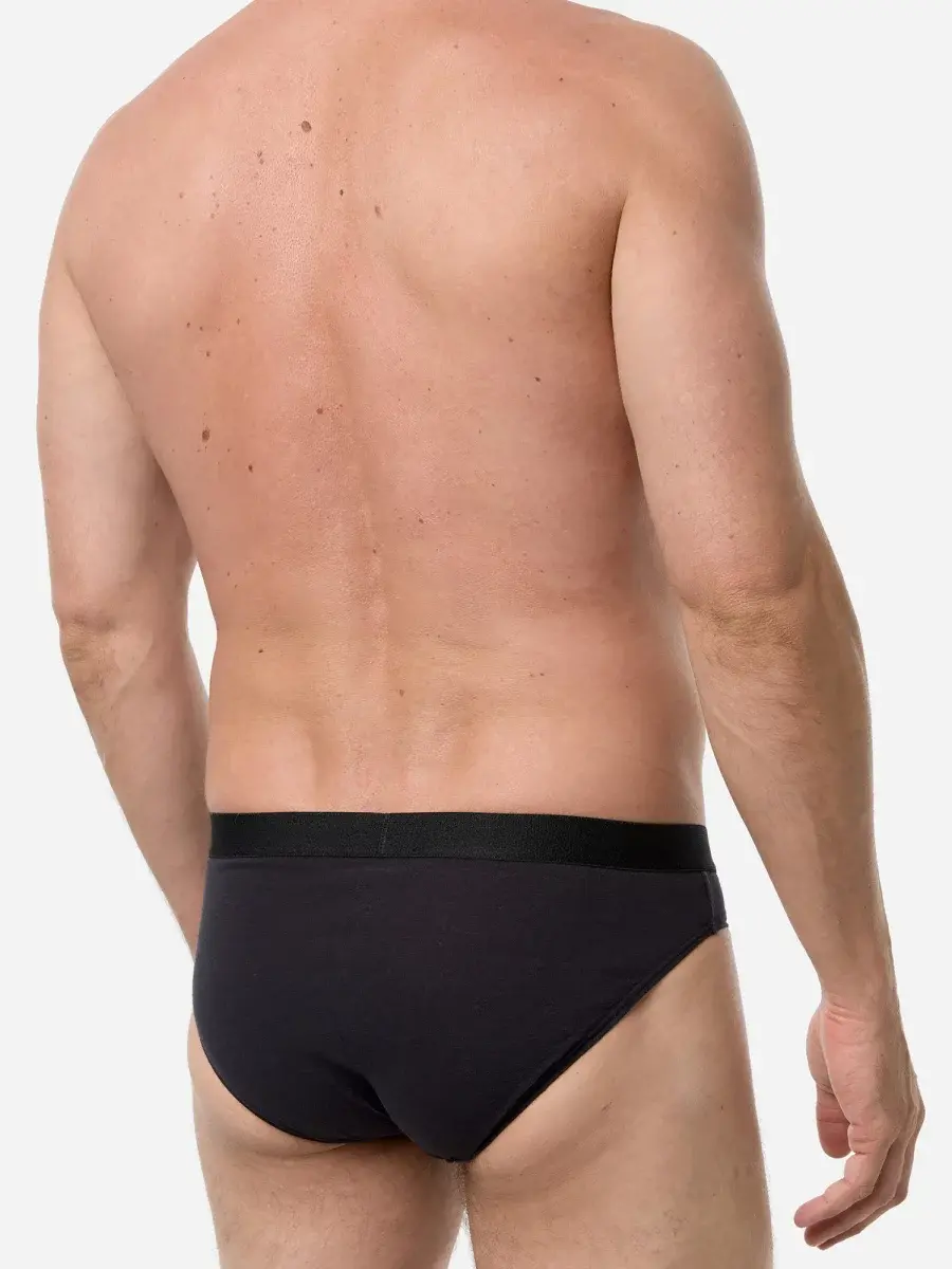 Nur Die Slip Cotton Stretch 3er Pack - schwarz - Größe 7 | XL | 54 Im Verkauf