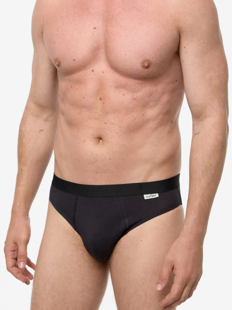 Nur Die Slip Cotton Stretch 3er Pack - schwarz - Größe 7 | XL | 54 Im Verkauf