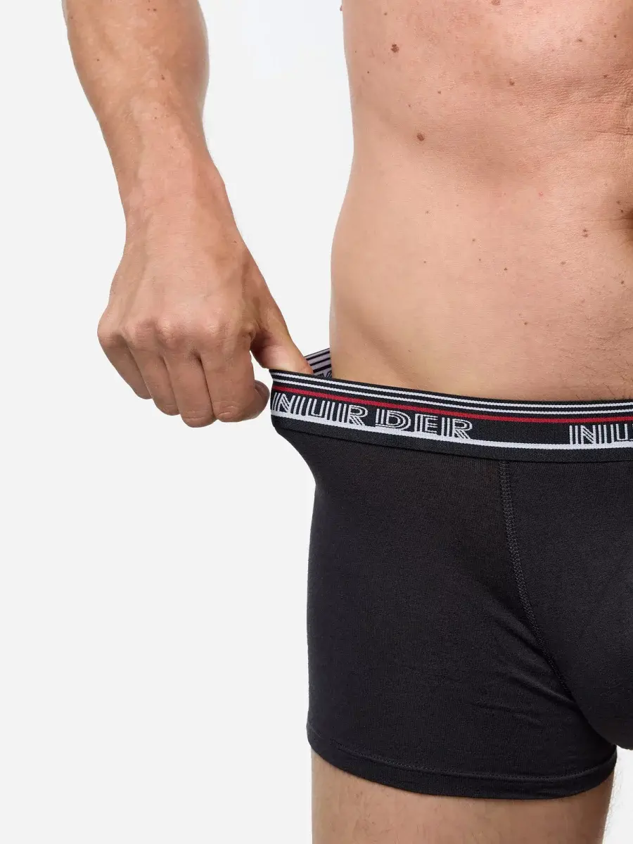 Nur Die Boxer Powerful 3er Pack - schwarz - Größe 6 | L | 52 Rabatte dieses Monats