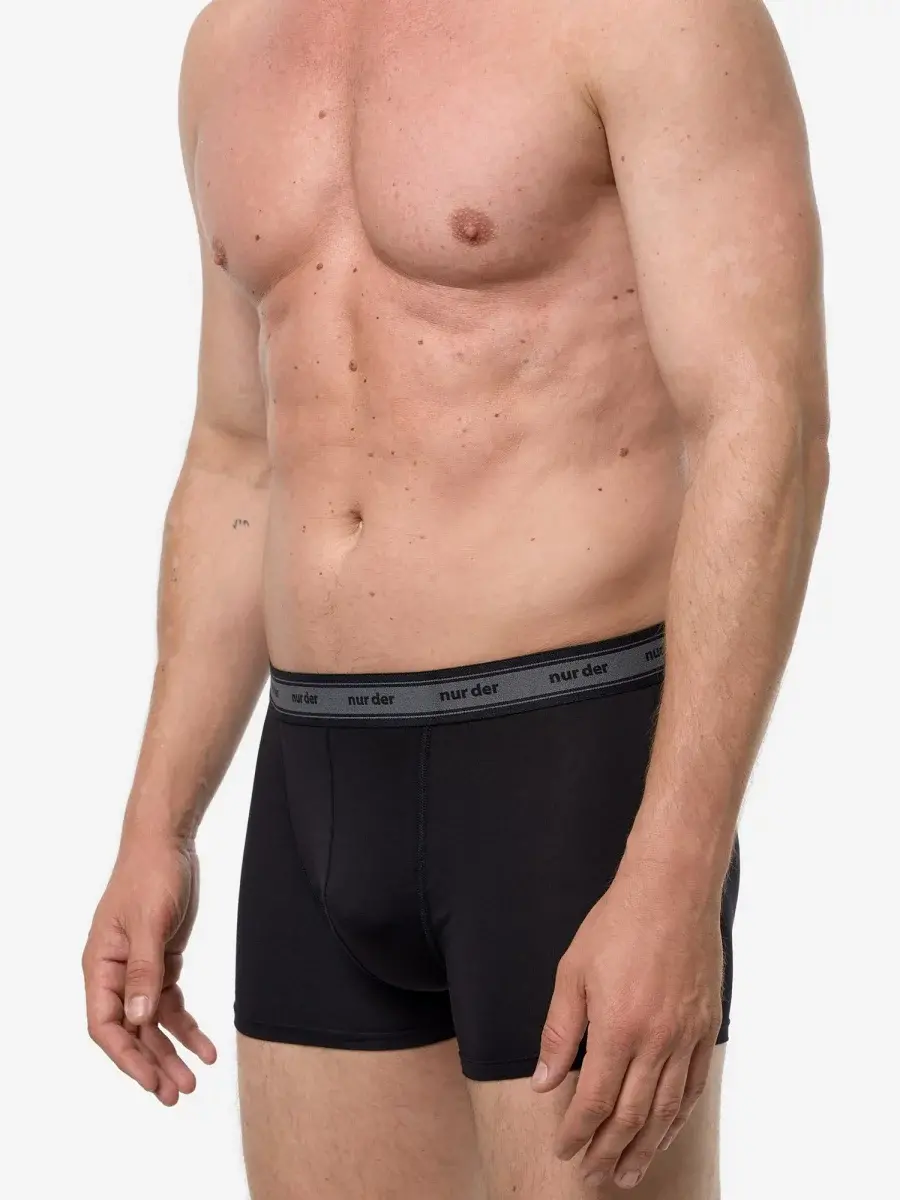 Nur Die Boxer Organic Cotton 2er Pack - schwarz - Größe 7 | XL | 54 Online