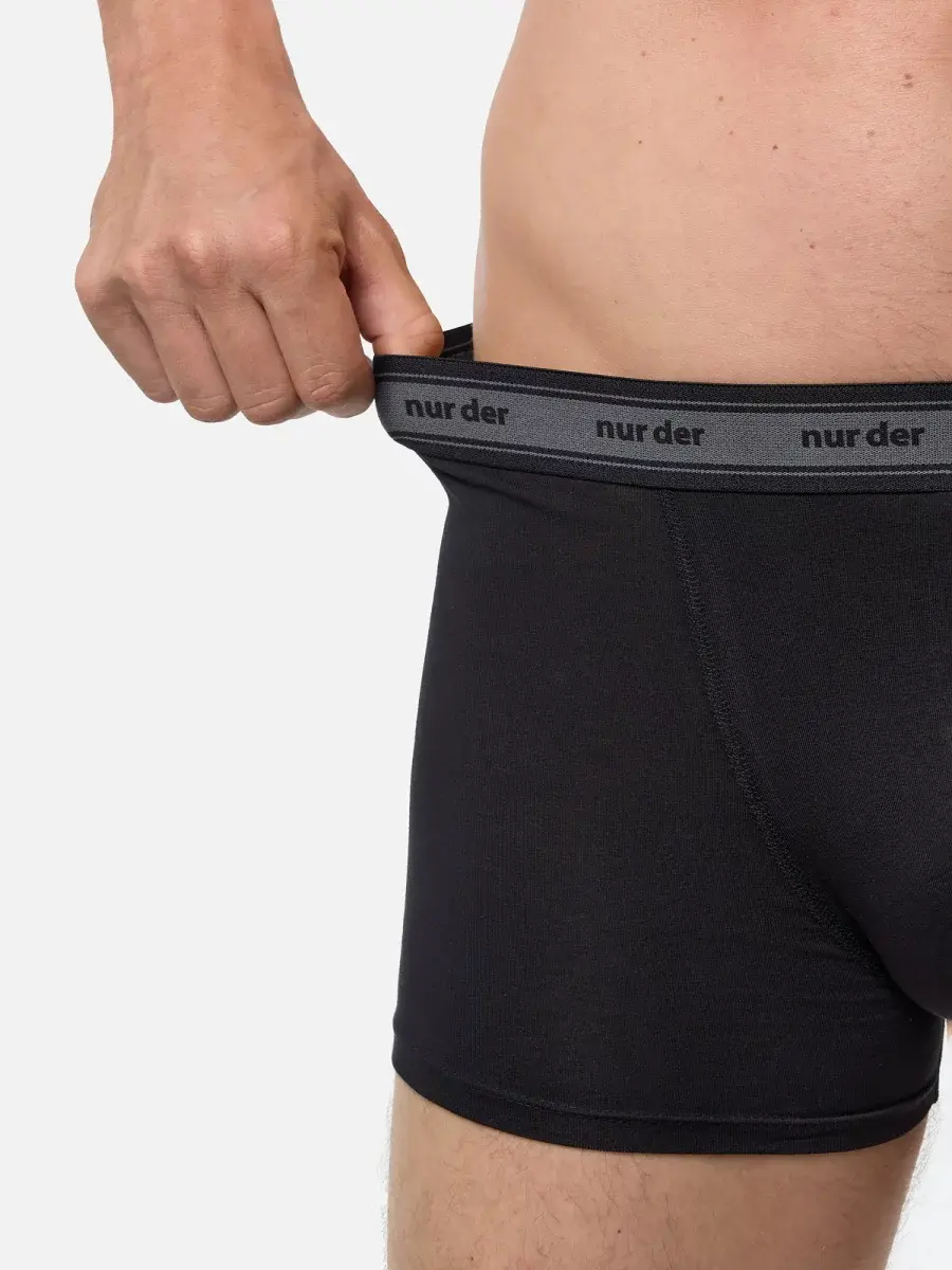 Nur Die Boxer Organic Cotton 2er Pack - schwarz - Größe 7 | XL | 54 Online