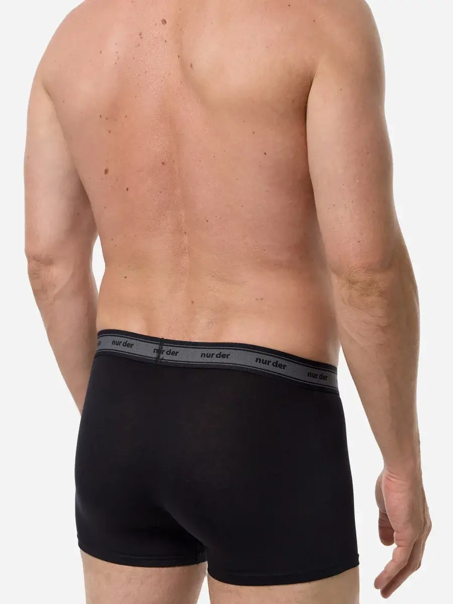 Nur Die Boxer Organic Cotton 2er Pack - schwarz - Größe 7 | XL | 54 Online