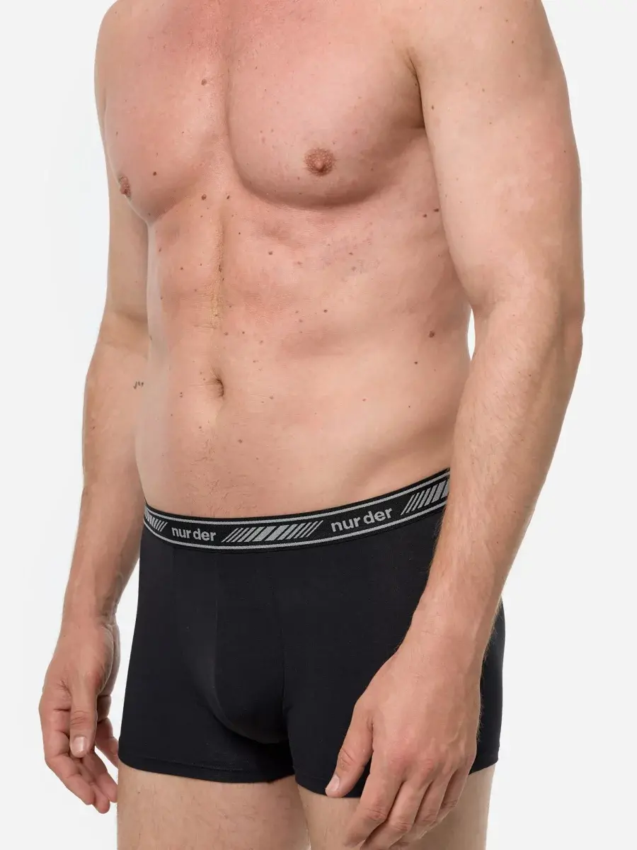 Nur Die Boxer 3D-Flex 6er Pack Classic - schwarz - Größe 6|L|52 Auslauf