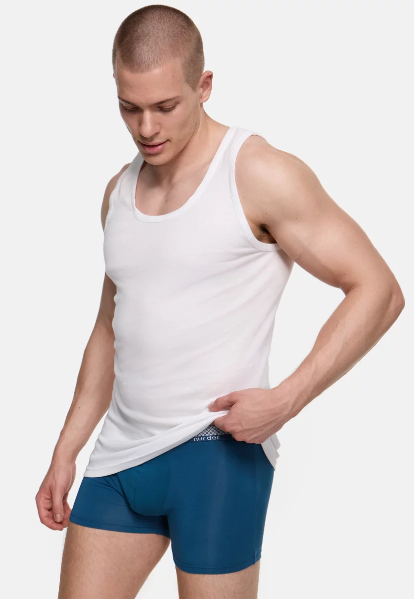 Nur Die Unterhemd 2-Pack - weiß - Größe 6 | L | 52 im Angebot