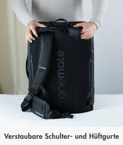 Onemate Travel Backpack Ultimate + Packing Cubes Versandkostenfrei