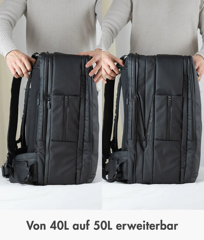 Onemate Travel Bundle: Travel Backpack Ultimate + Toiletry Bag Exklusivangebot