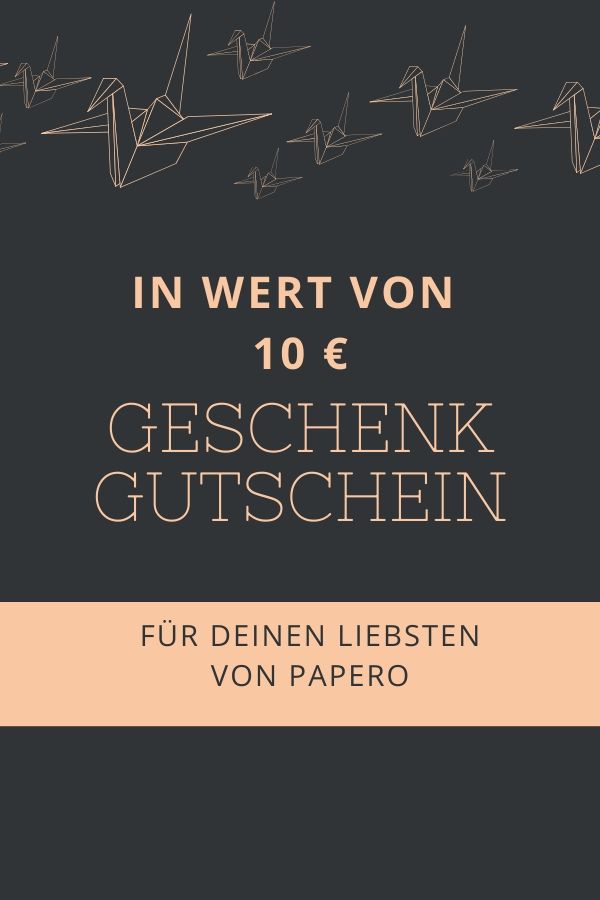 Papero Geschenkgutschein Fabrik Onlineshop