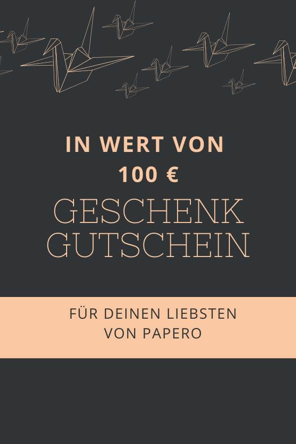 Papero Geschenkgutschein Fabrik Onlineshop