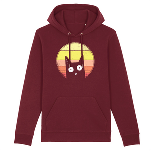 Papero Hoodie- BIO - CAT VINTAGE- Unisex Fabrikpreis