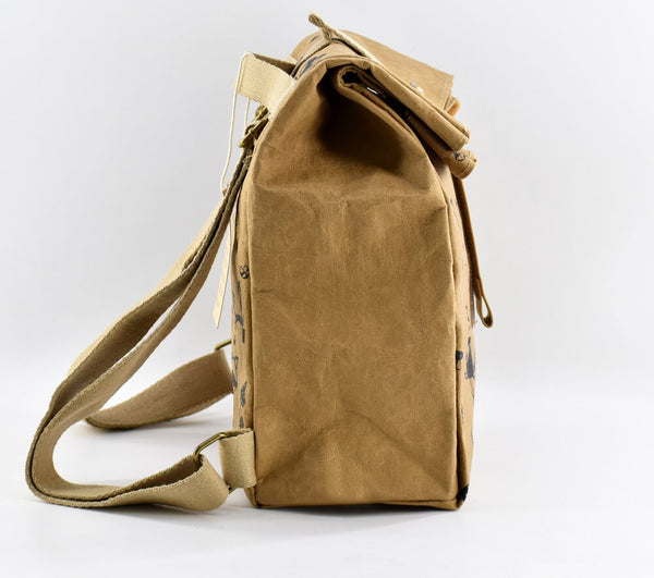 Papero NEU PAPERO Rucksack COUGAR KIDS 8 L aus waschbarem Kraft Papier leicht, reißfest und wasserfest nachhaltig Rabatt