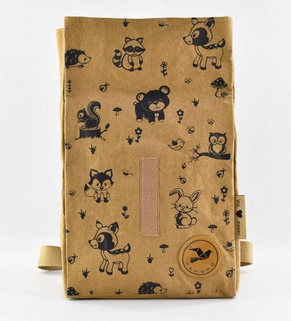 Papero NEU PAPERO Rucksack COUGAR KIDS 8 L aus waschbarem Kraft Papier leicht, reißfest und wasserfest nachhaltig Rabatt