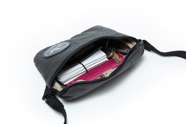 Papero PAPERO Crossbag aus Papier SQUIRREL Deltabag vegan nachhaltig Großer Ausverkauf