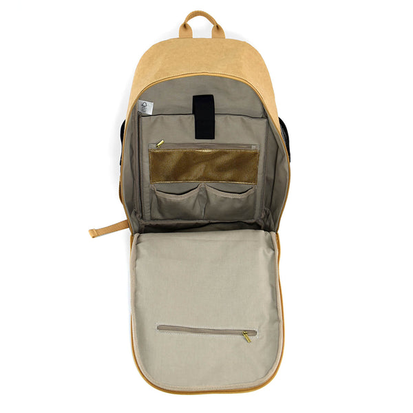 Papero NEU Rucksack aus Papier | FOX der Klassiker| 22 L Unisex waschbar, reißfest, wasserfest, nachhaltig Daypack Begrenztes Angebot